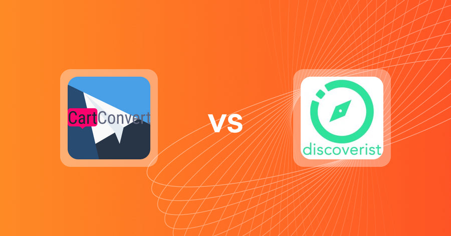 Shopify Upsell and Cross-sell Apps: CartConvert vs Discoverist AI Recommendations