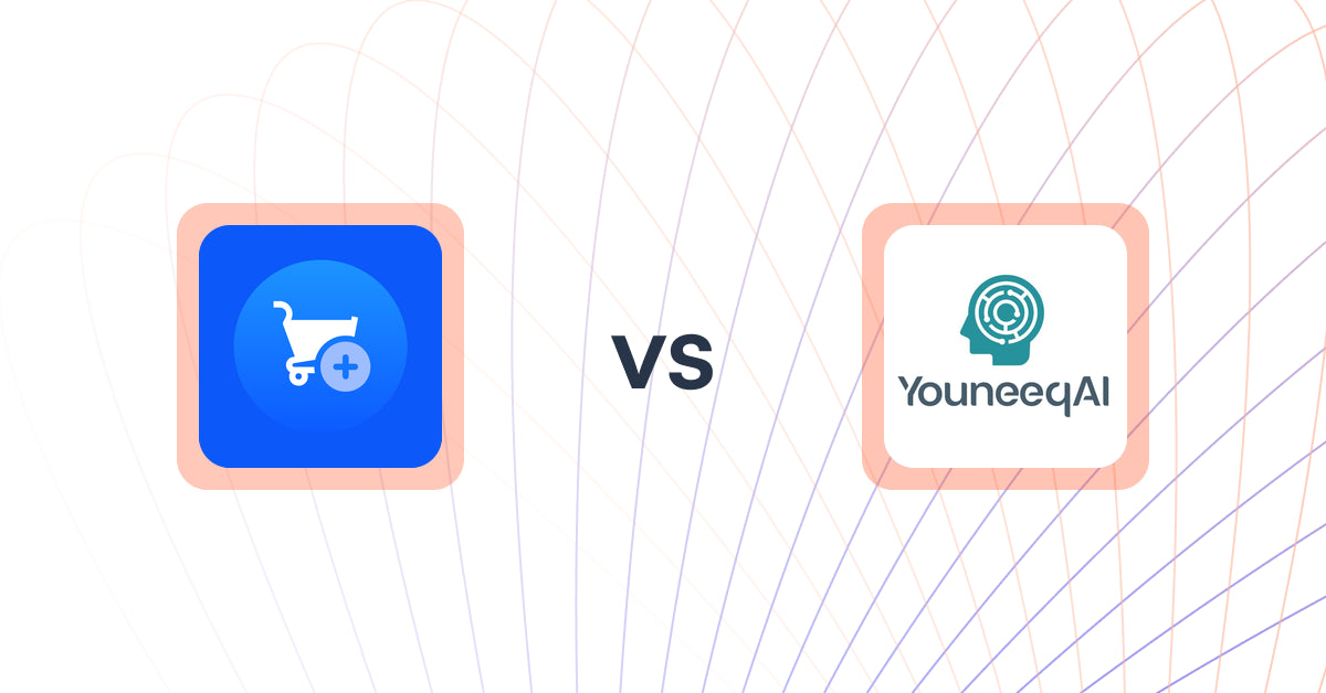 Shopify Upsell and Cross-sell Apps: Wizy Product Recommendation vs Youneeq AI Personalization