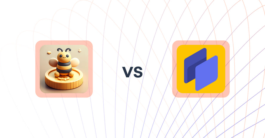 Shopify Upsell and Cross-sell Apps: FeeBee ‑ Fees and Deposits vs SpurIT Sales Pop‑up Discount