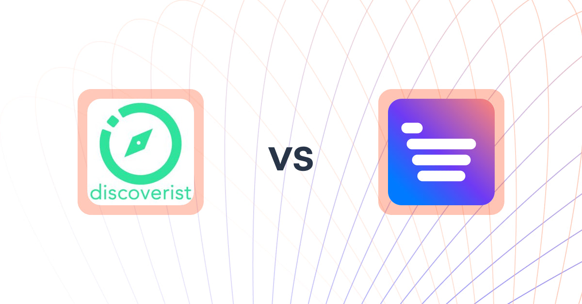 Shopify Upsell and Cross-sell Apps: Discoverist AI Recommendations vs Uprate.AI: Sales Chatbot