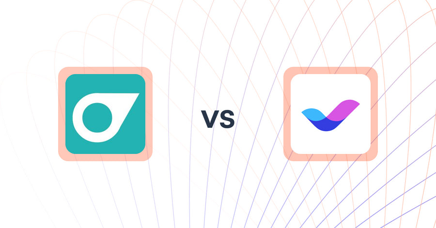Shopify Upsell and Cross-sell Apps: Aptioo: Upsell & Cross Sell vs Veda Landing Page Builder