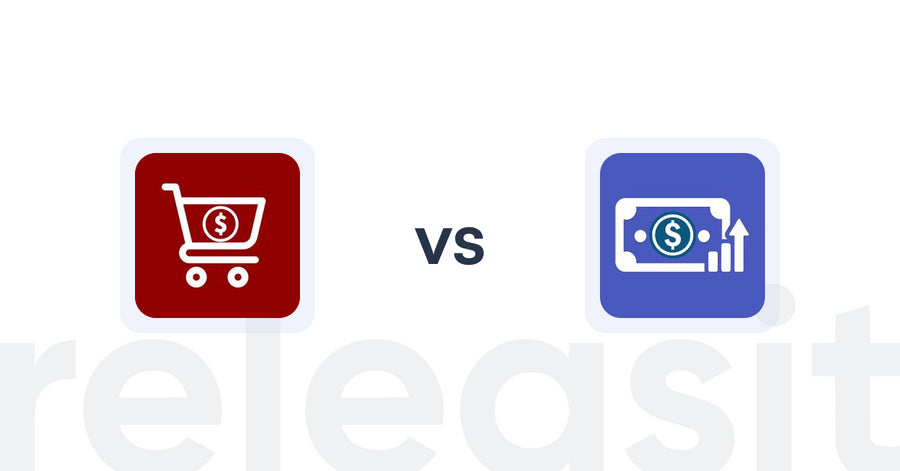 Shopify Upsell and Cross-sell Apps: Cross sell upsell master c1g vs Checkout Upsell