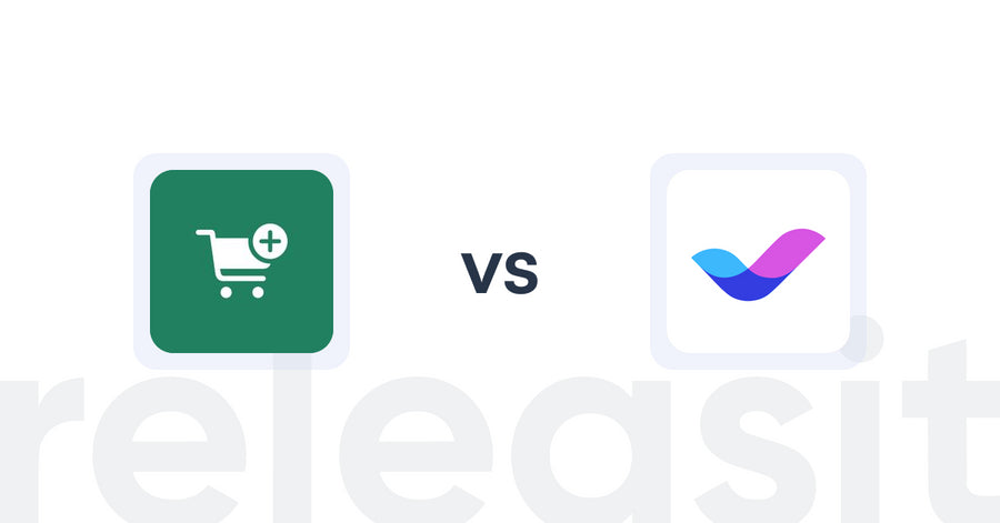Shopify Upsell and Cross-sell Apps: Checkout Upsell by Code Ninjas vs Veda Landing Page Builder