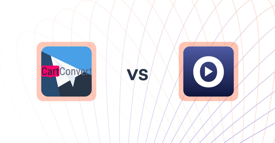 Shopify Upsell and Cross-sell Apps: CartConvert vs. Vydio: Video Based Upsells