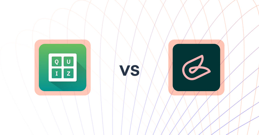 Shopify Upsell and Cross-sell Apps: Quiz Buddy ‑ Product Quiz vs. Custo Cart