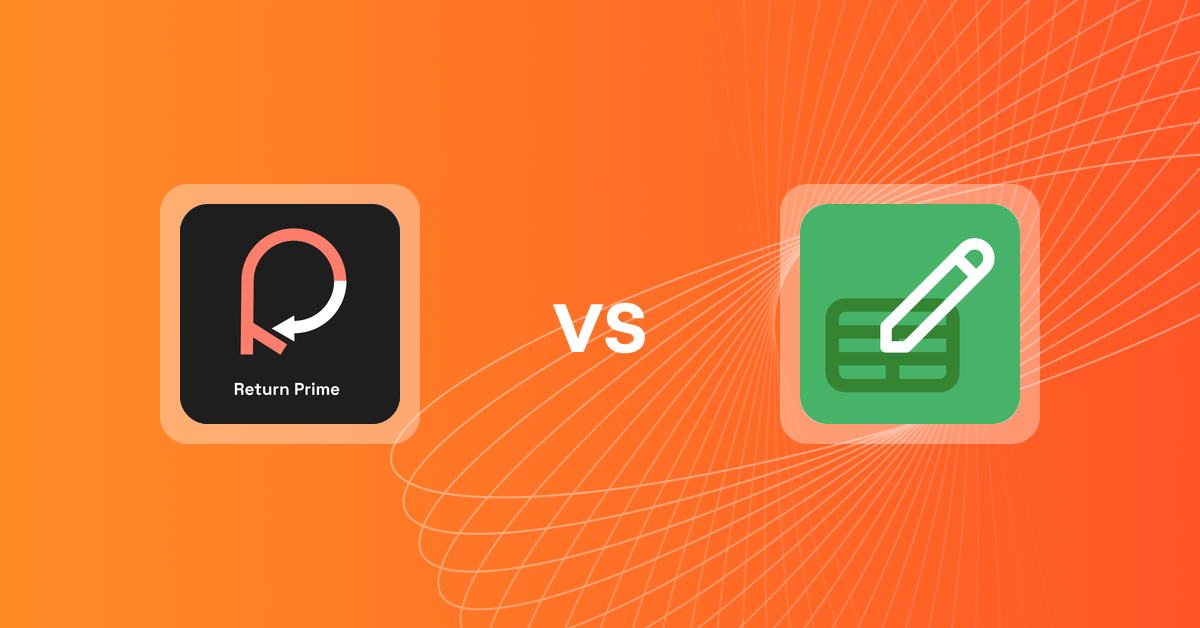 Shopify Operations Apps: Return Prime: Return → Revenue vs Draftable ‑ Draft Order Helper