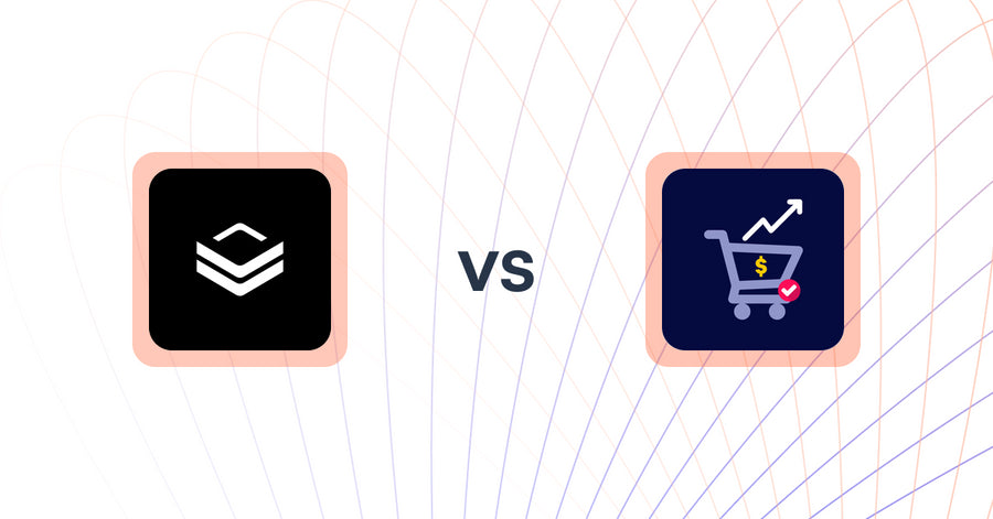 Shopify Upsell and Cross-sell Apps: Presidio: Up vs Upselleandola