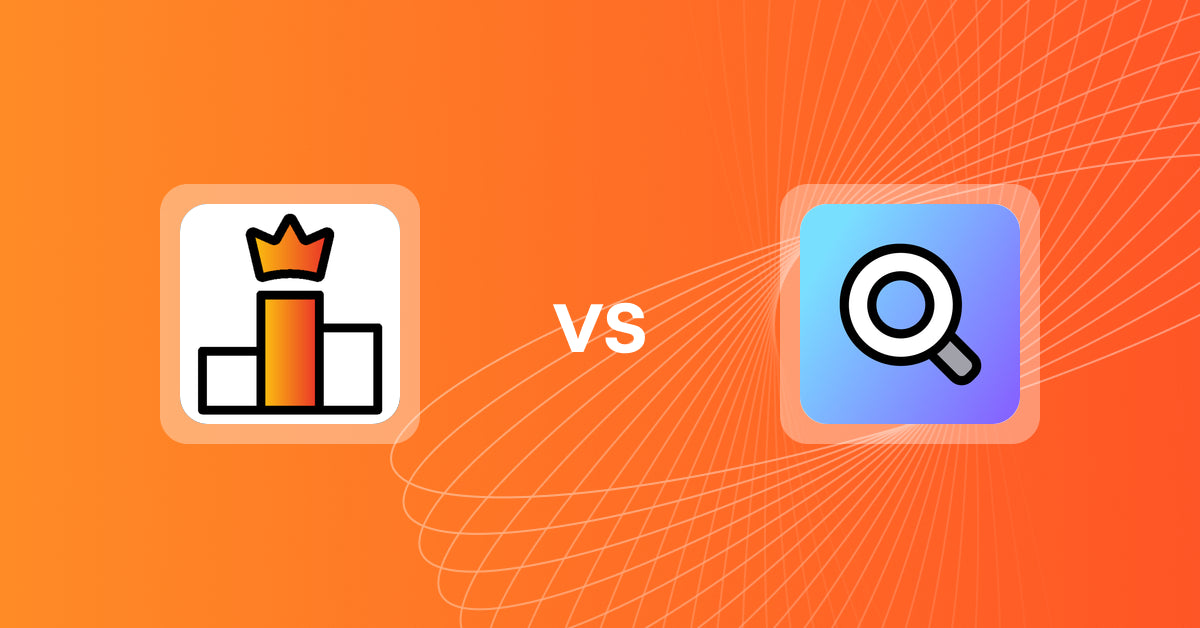 Shopify Upsell and Cross-Sell Apps: Rank King: Best Seller Ranking vs. Shopify Search & Discovery