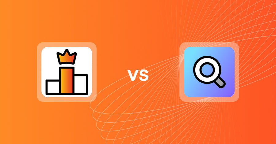 Shopify Upsell and Cross-Sell Apps: Rank King: Best Seller Ranking vs. Shopify Search & Discovery