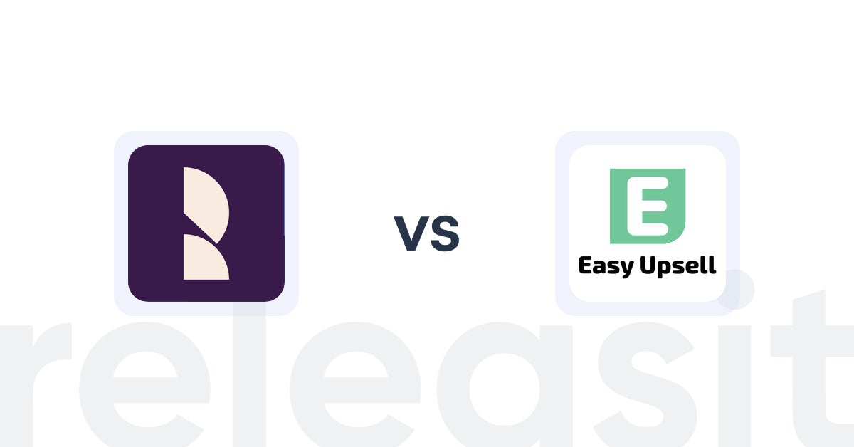 Shopify Upsell and Cross-sell Apps: Releva ‑ AI Growth Automation vs. Easy Upsell