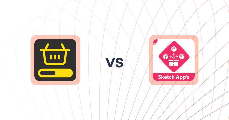 Shopify Upsell and Cross-sell Apps: MVR Free Shipping Bar & Upsell vs Show Related Products