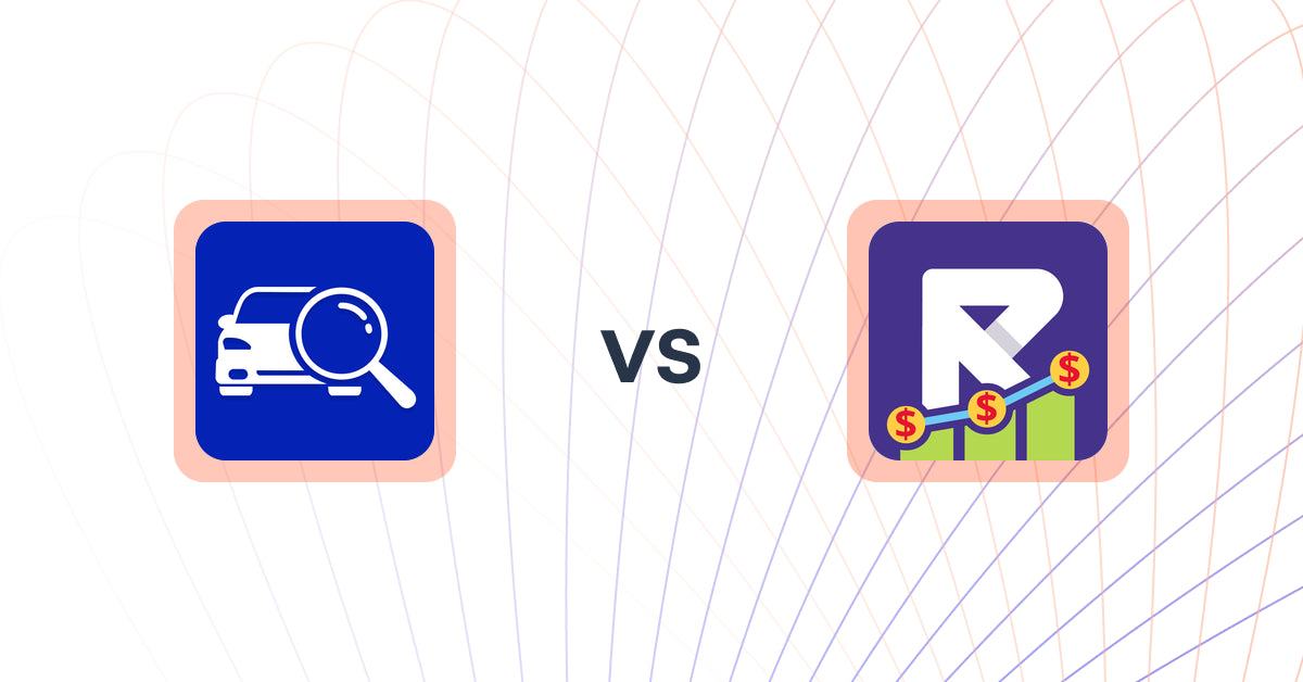 Shopify Upsell and Cross-sell Apps: MSPL AutoPartsFinderPro vs Sales Motivator Bar by Revy