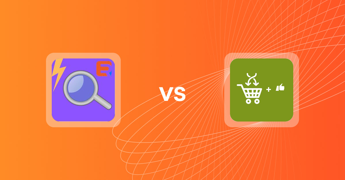Shopify Upsell and Cross-sell Apps: ExpertRec Smart Search Bar vs. Cross ‑ Sell  Upsell Ace