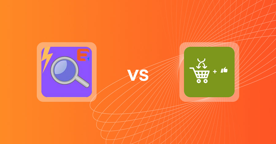 Shopify Upsell and Cross-sell Apps: ExpertRec Smart Search Bar vs. Cross ‑ Sell  Upsell Ace