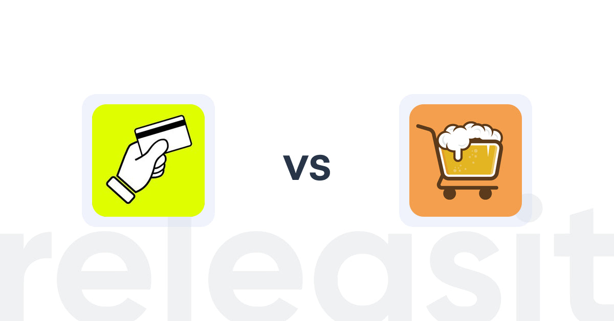Shopify Upsell and Cross-sell Apps: CartFee: Add Credit Card Fees vs. Checkout Brew Upsells & Blocks
