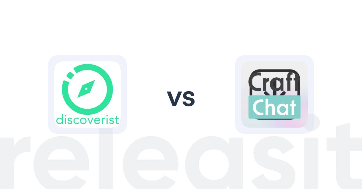 Shopify Upsell and Cross-sell Apps: Discoverist AI Recommendations vs CraftChat:Convert Chat to Sale