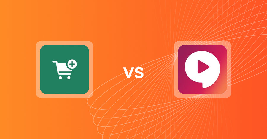 Shopify Upsell and Cross-Sell Apps: Checkout Upsell by Code Ninjas vs Live 1:1 Video Chat » Uptok