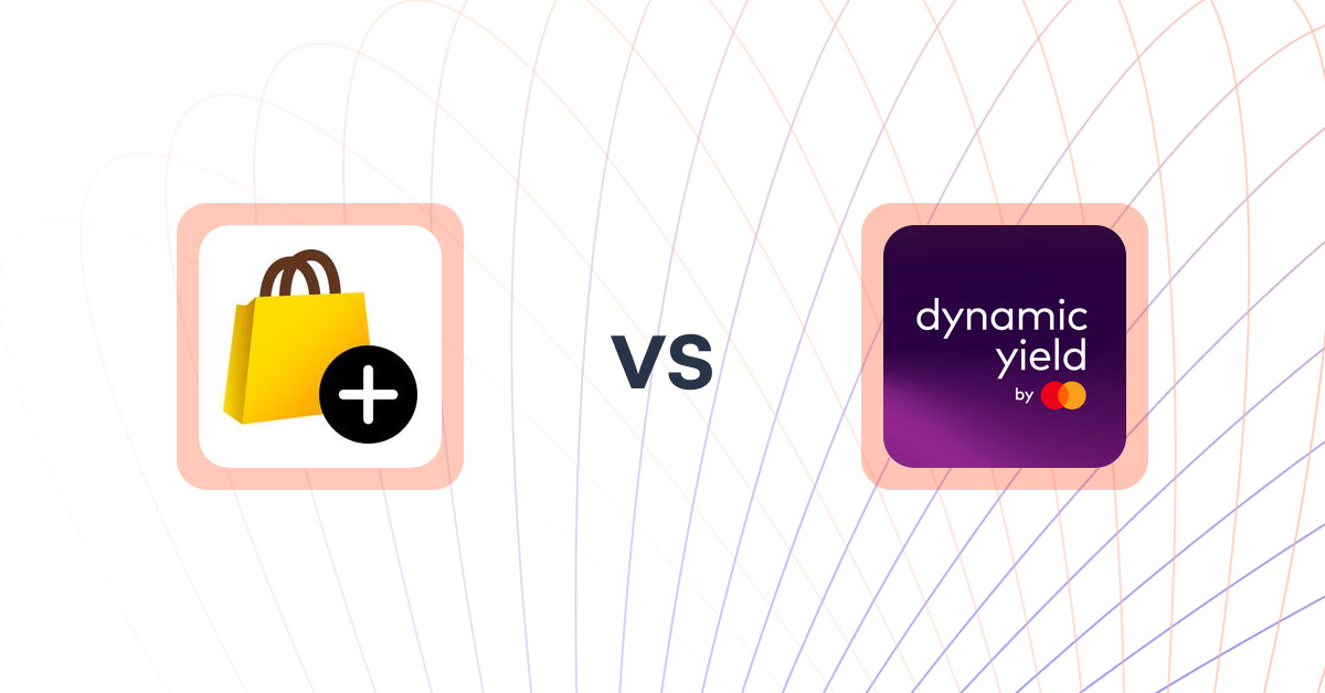 Shopify Upsell and Cross-sell Apps: あとプラ：チェックアウト拡張 & サンクスページ最適化 vs Dynamic Yield by Mastercard