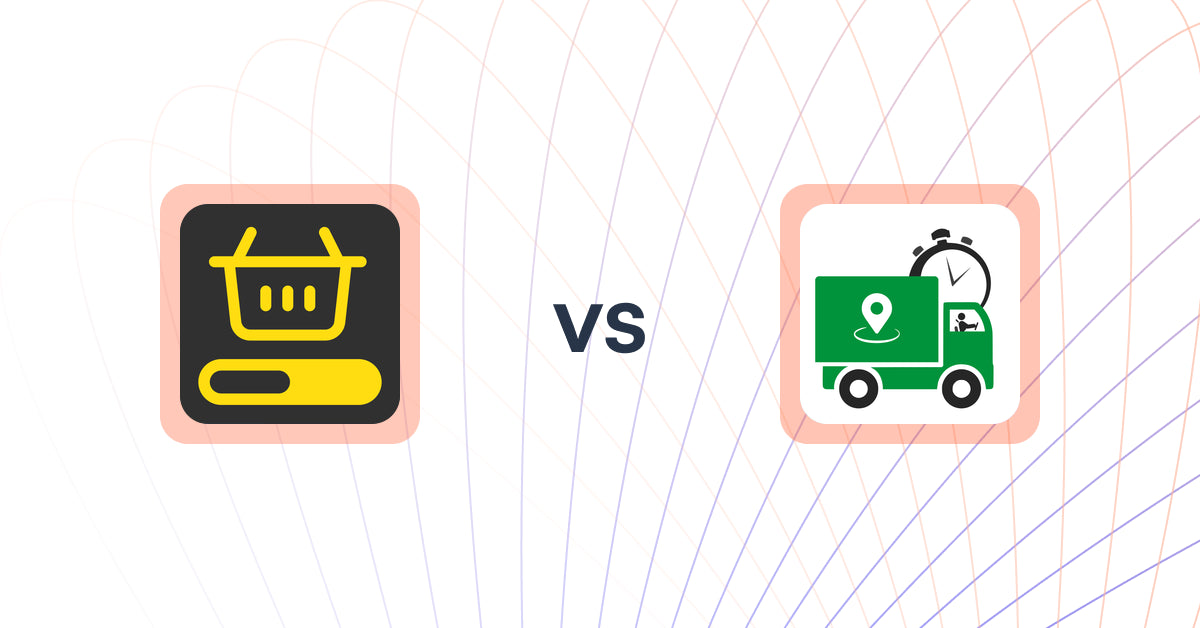 Shopify Upsell and Cross-sell Apps: MVR Free Shipping Bar & Upsell vs Elightwalk Shipping Bar Upsell
