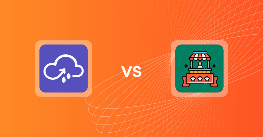 Shopify Upsell and Cross-sell Apps: Weather Spot ‑ Smart Upselling vs Vendor Info By Nexlerate