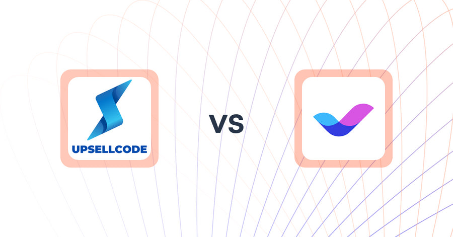 Shopify Upsell and Cross-sell Apps: UpsellCode ‑ Discount In Cart vs Veda Landing Page Builder