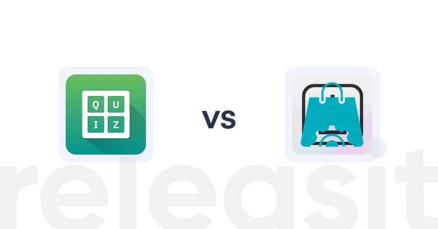 Shopify Upsell and Cross-Sell Apps: Quiz Buddy ‑ Product Quiz vs RecomBoost
