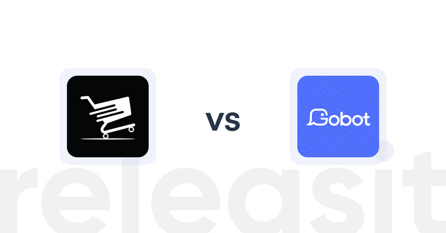 Shopify Upsell and Cross-sell Apps: CartFly – Quick Upsell Drawer vs Gobot ‑ AI Chatbot + Quiz