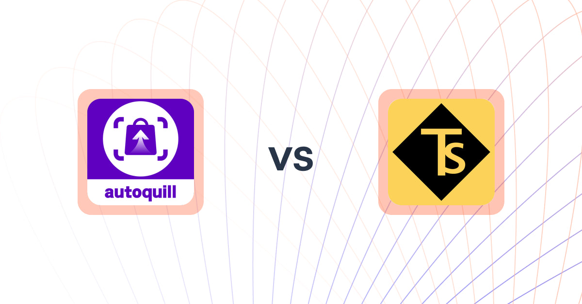 Shopify Upsell and Cross-sell Apps: AI agent Upsell ‑ autoquill vs Together Sell