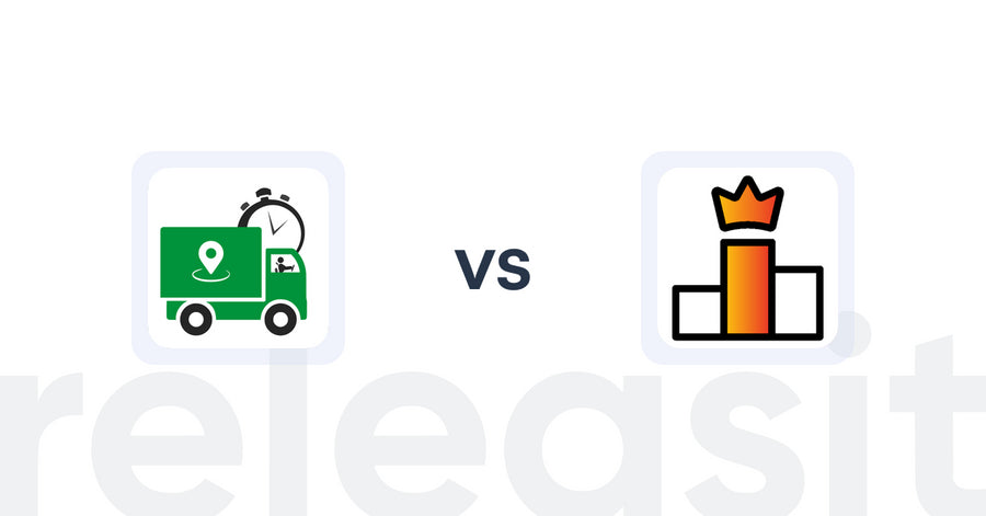 Shopify Upsell and Cross-sell Apps: Elightwalk Shipping Bar Upsell vs Rank King: Best Seller Ranking