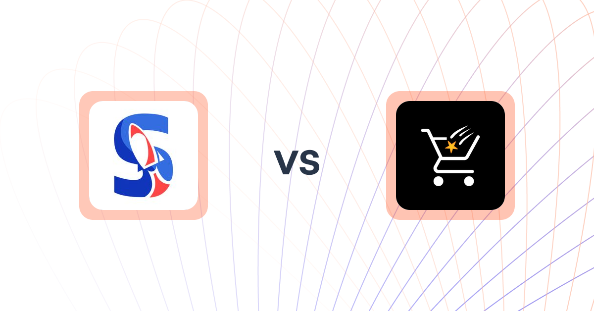 Shopify Upsell and Cross-sell Apps: Speedy ‑ Shipping Bar & Upsell vs Checkout Star: Improve AOV,CRO
