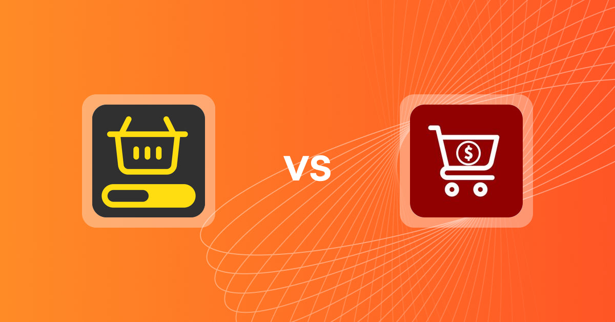 Shopify Upsell and Cross-Sell Apps: MVR Free Shipping Bar & Upsell vs. Cross-Sell Upsell Master C1G