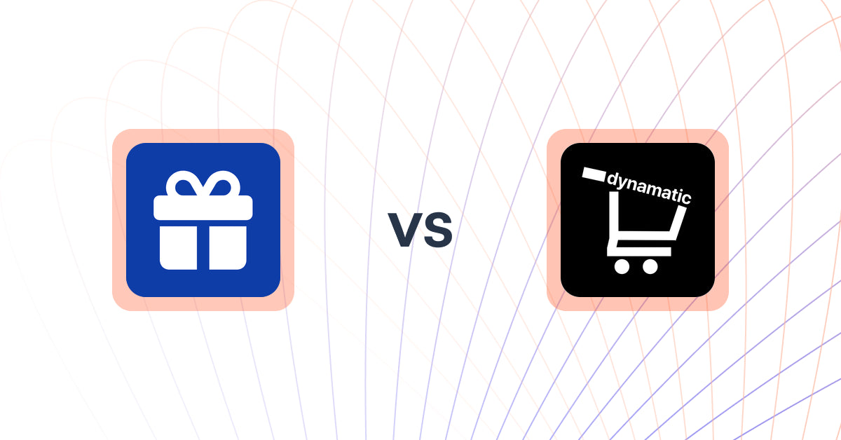 Shopify Upsell and Cross-sell Apps: UpsellYard — Automatic Gifts vs Dynamatic Personalized Upsells