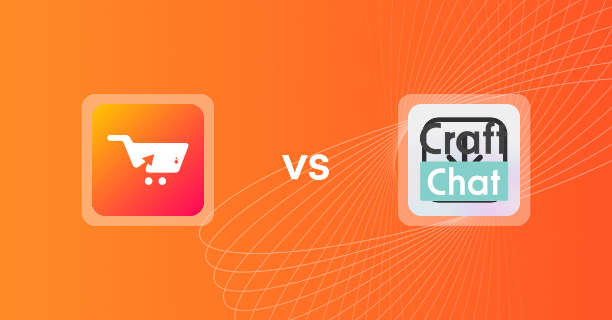 Shopify Upsell and Cross-Sell Apps: H‑Lab: Collection's Cross Sell vs CraftChat:Convert Chat to Sale