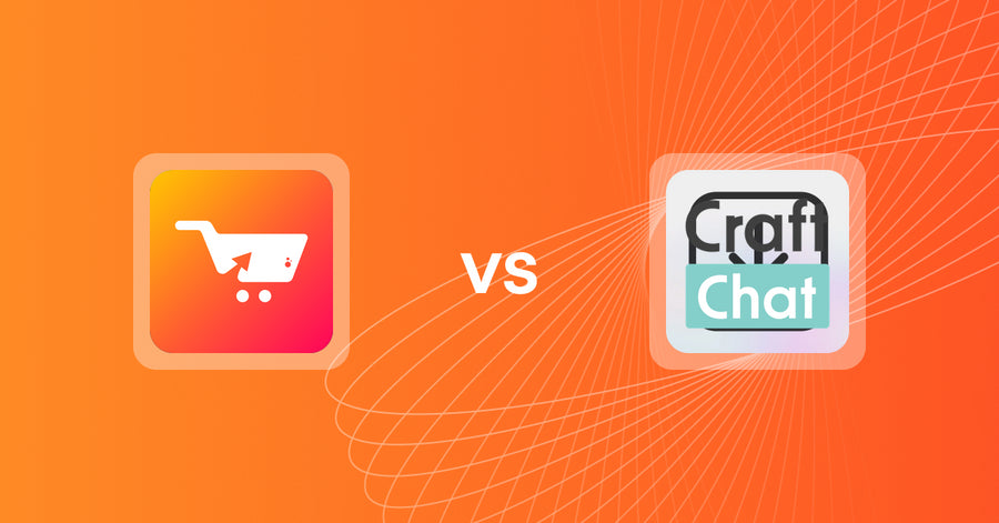 Shopify Upsell and Cross-Sell Apps: H‑Lab: Collection's Cross Sell vs CraftChat:Convert Chat to Sale