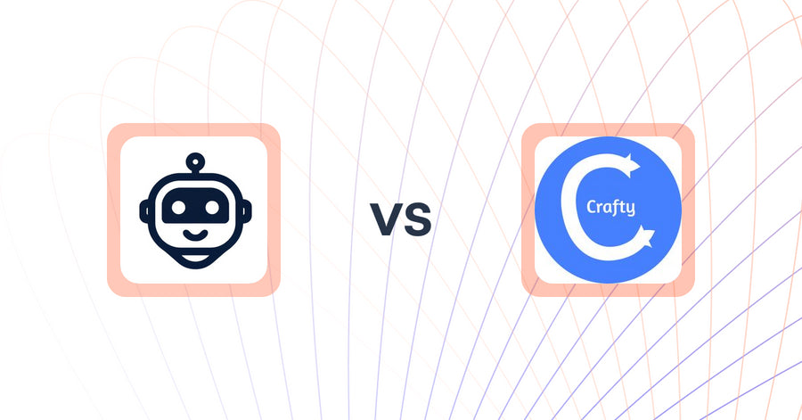 Shopify Upsell and Cross-sell Apps: improv: ReccoMate vs Product Recommendations‑Crafty