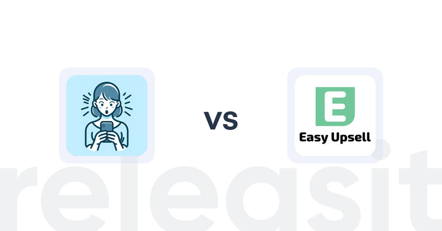Shopify Upsell and Cross-sell Apps: ラクラク診断ビルダー vs Easy Upsell