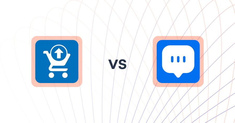 Shopify Upsell and Cross-sell Apps: Ecom Cart Upsell Elite vs Taggo: Chatbot AI & WhatsApp