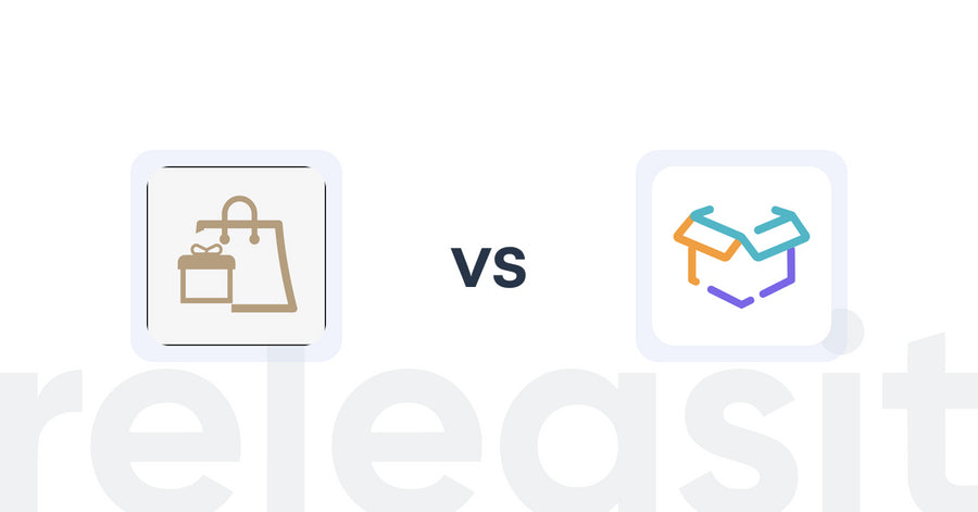 Shopify Upsell and Cross-sell Apps: PROXATION ‑ Freebie Upsell vs Exposebox Recommendations