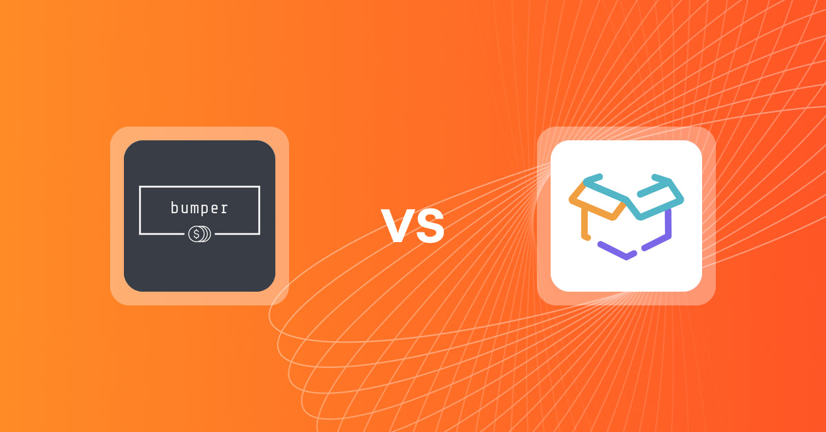 Shopify Upsell and Cross-sell Apps: bumper vs. Exposebox Recommendations