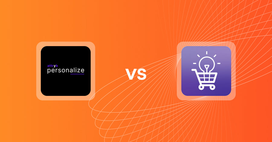 Shopify Upsell and Cross-sell Apps: Attryb Personalize vs Product Recommendations Magic