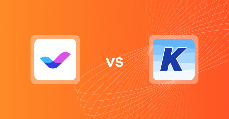 Shopify Upsell and Cross-sell Apps: Veda Landing Page Builder vs K: Cross Sell Related Products