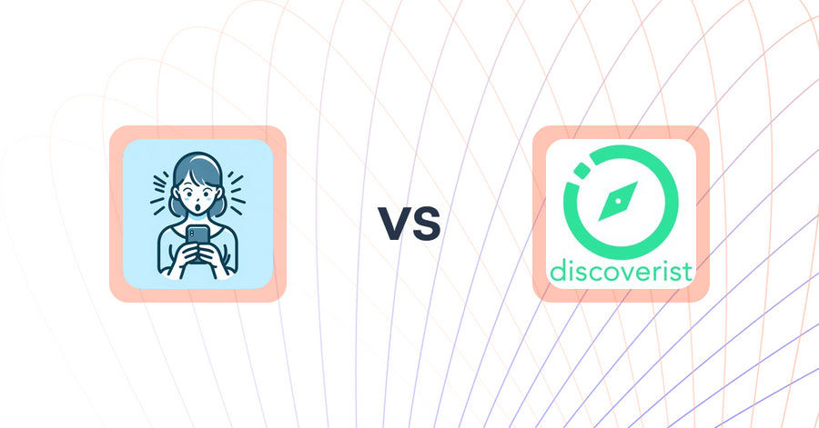 Shopify Upsell and Cross-sell Apps: ラクラク診断ビルダー vs Discoverist AI Recommendations