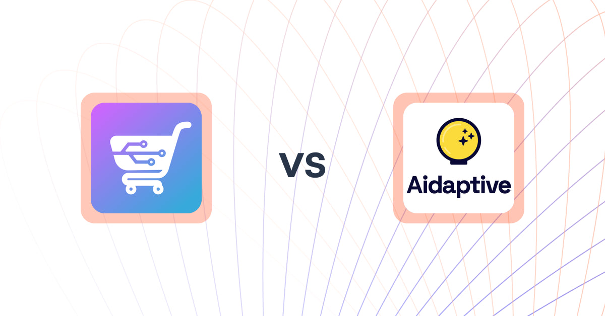 Shopify Upsell and Cross-sell Apps: AI Cart & Upsell vs Aidaptive | eCommerce AI