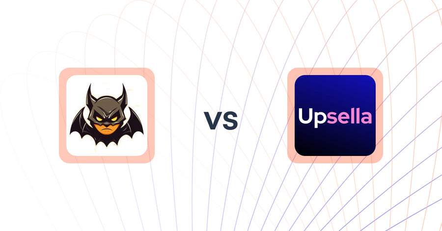 Shopify Upsell and Cross-sell Apps: Frequently Bought Together Bat vs. Upsella
