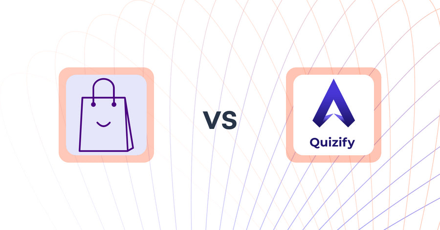 Shopify Upsell and Cross-Sell Apps: Buy Again / Bought By You vs Quizify ‑ Product Quiz Builder
