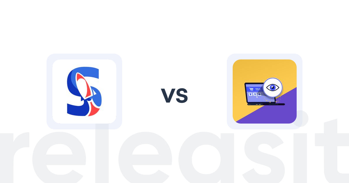 Shopify Upsell and Cross-sell Apps: Speedy ‑ Shipping Bar & Upsell vs. ReVisit‑Recent Viewed Products