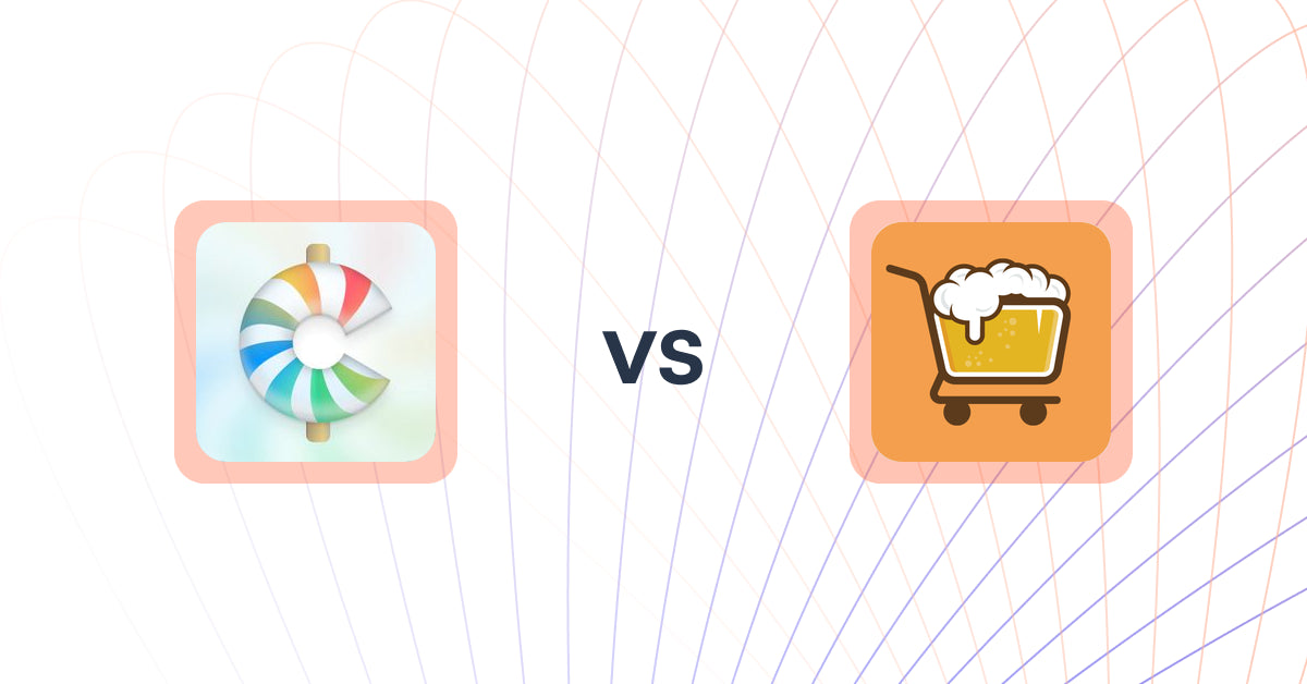Shopify Upsell and Cross-sell Apps: CartCandy ‑ Upsell & Drawer vs. Checkout Brew Upsells & Blocks