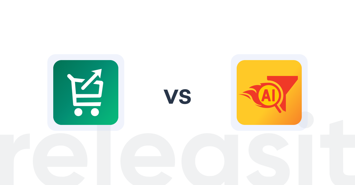 Shopify Upsell and Cross-sell Apps: Simply Cartbooster vs Rapid AI Search Bar & Filter