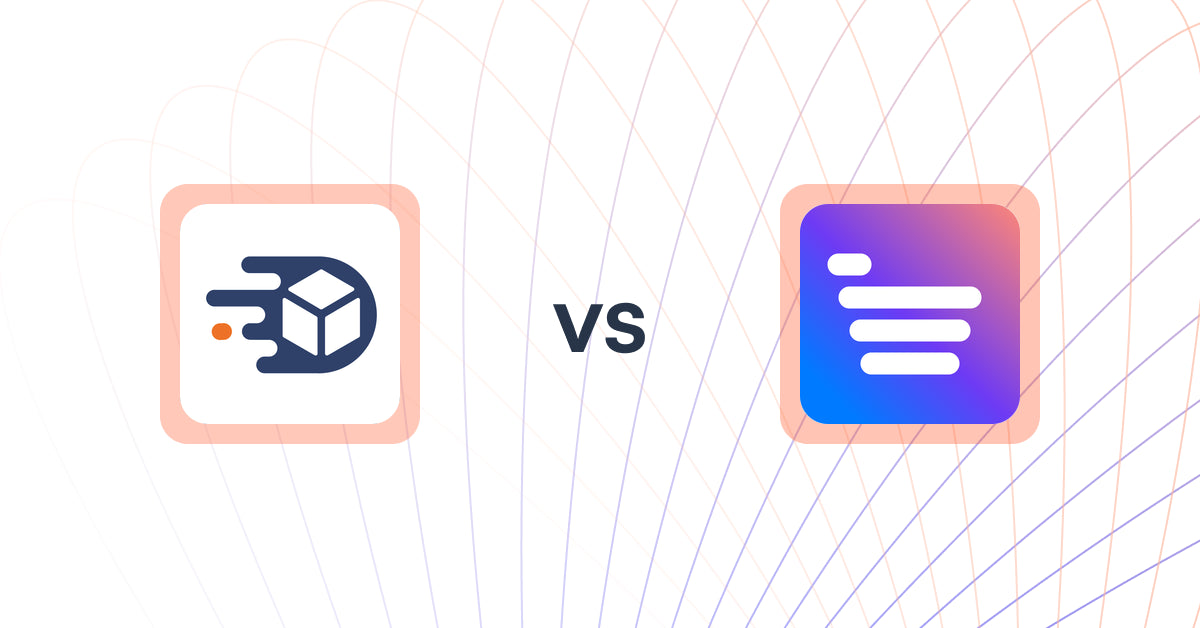 Shopify Upsell and Cross-sell Apps: TrackMage: Tracking & Upsells vs Uprate.AI: Sales Chatbot