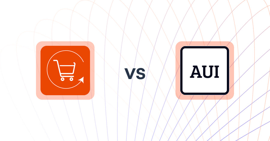 Shopify Upsell and Cross-sell Apps: Enorm Post Purchase Upsell Pro vs AUI Generative AI Agent